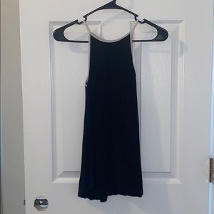 Long flowy Black tank top